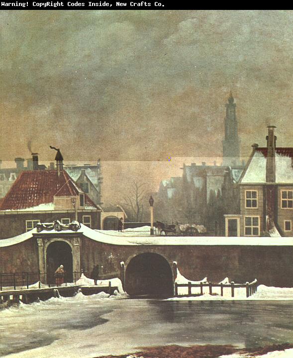Wouter Johannes van Troostwijk The Raampoortje Gate at Amsterdam
